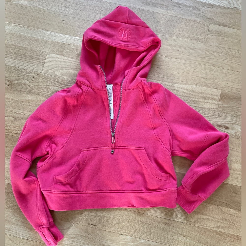 lululemon Scuba oversized Half-Zip Hooded Pullover Xs/s